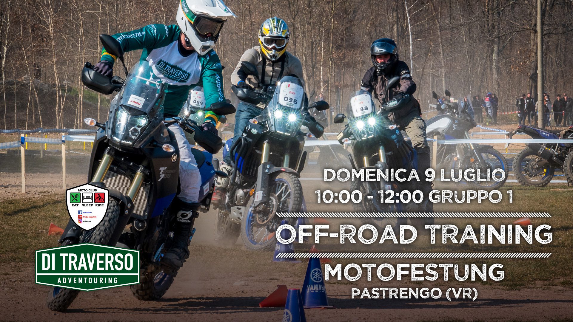 MOTOFESTUNG domenica 9 luglio - CORSO OFF-ROAD TRAINING