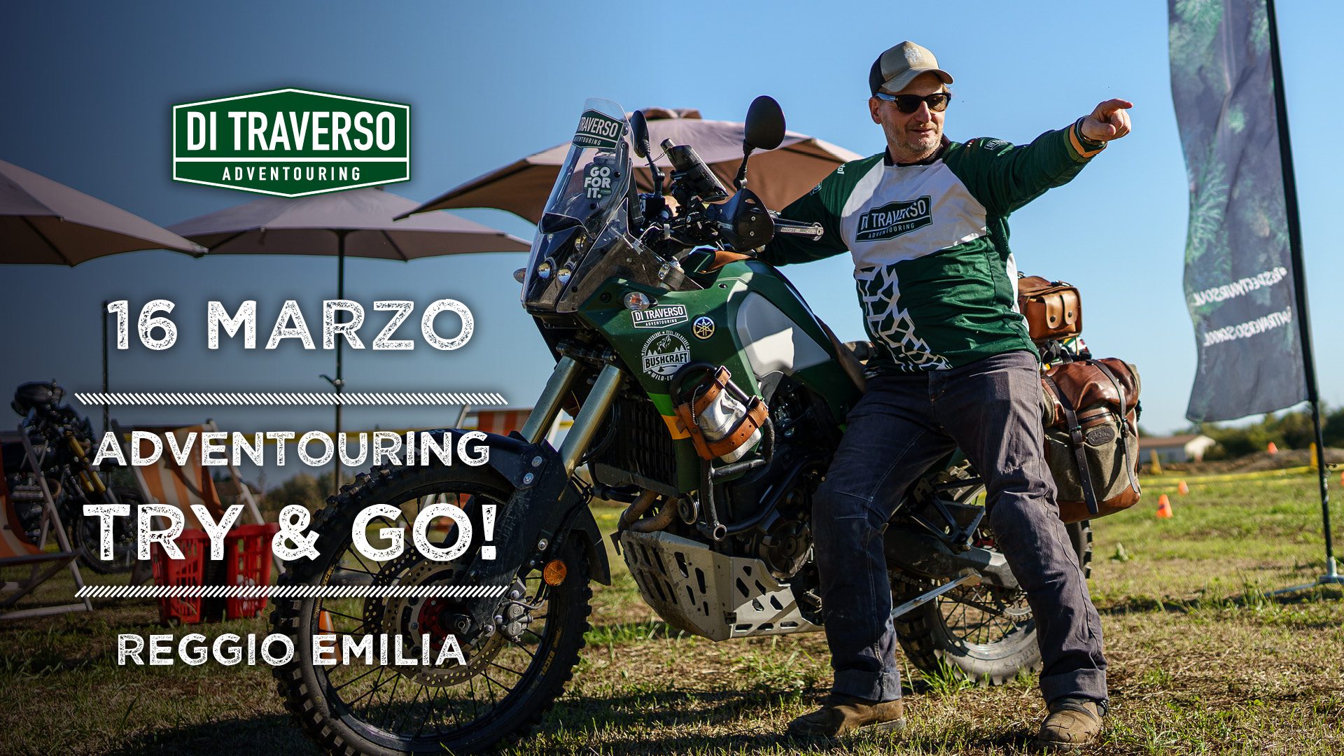 ADVENTOURING | Try & Go! | 16 Marzo | Reggio Emilia